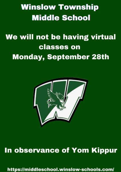 Yom Kippur (No Virtual Classes)